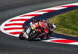 Unai Orradre, durante la competición.
