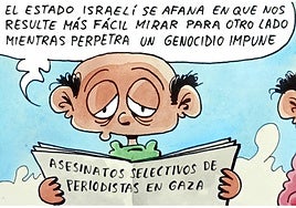 Los asesinatos de periodistas en Gaza, según Tris