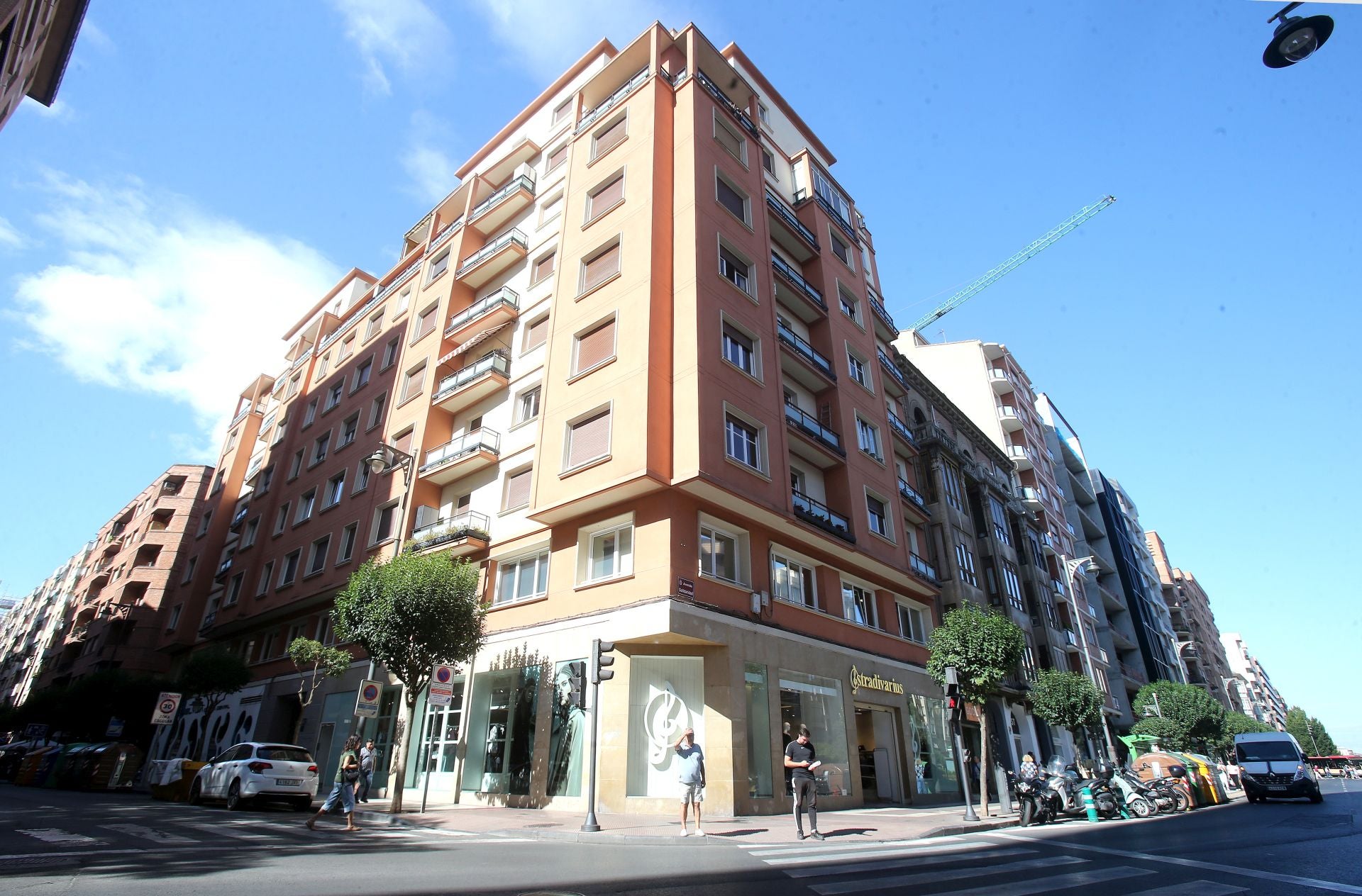 La tienda de ropa del grupo Inditex, actualmente, en Solidaridad 20.