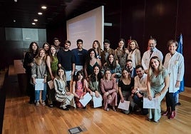 Acto de despedida de una de las últimas promociones de MIR en La Rioja