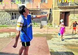 El cohete dio comienzo ayer a las fiestas de la Natividad.