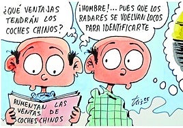 La venta de coches chinos, según Tris