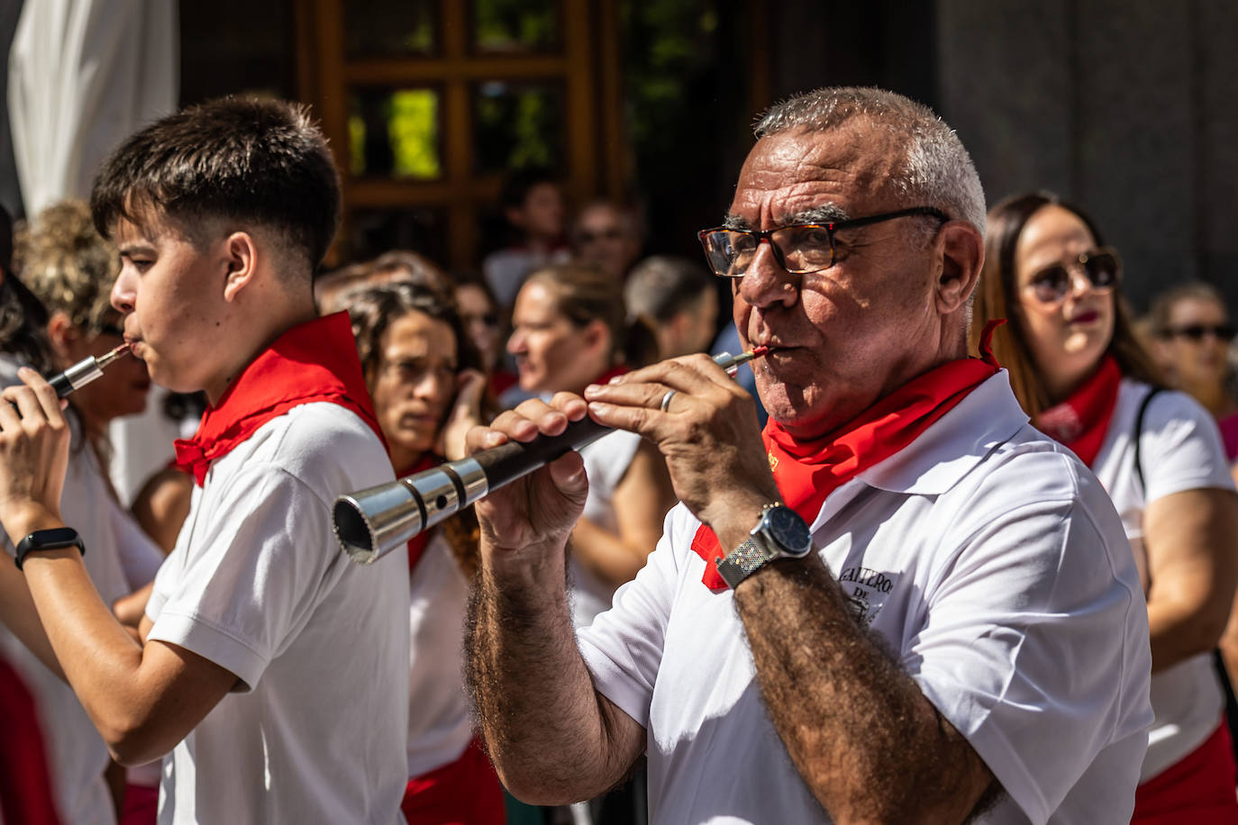 Chupinazo y carrozas: las primeras imágenes de Calahorra en fiestas