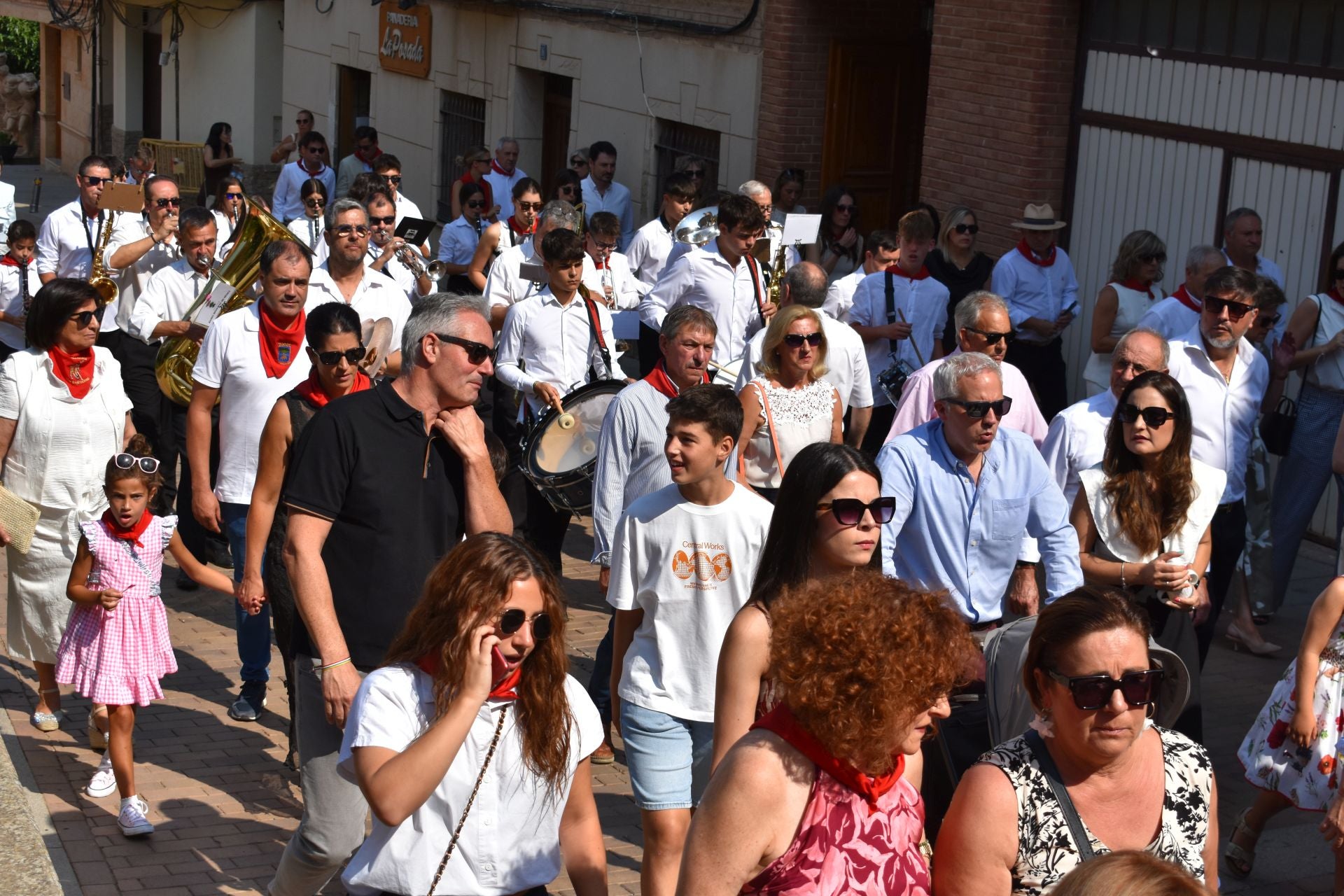 Las imágenes del día de San Bartolomé en Aldeanueva