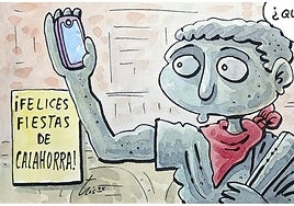 Las fiestas de Calahorra, según Tris