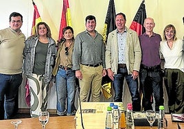 Visita al Ayuntamiento alemán.