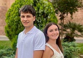 Hugo Arenzana y Elsa Arriola, Reyes de las Fiestas de Nájera.