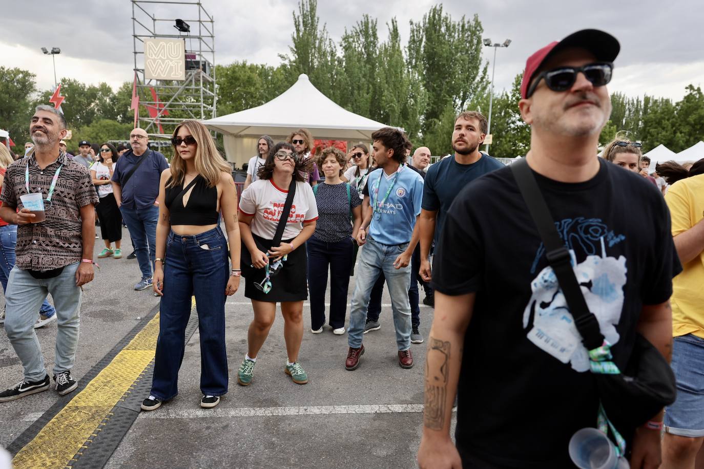 Las imágenes de la primera gran jornada de conciertos del festival MUWI