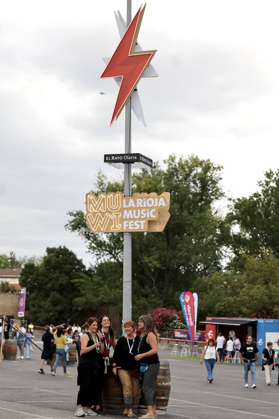 Las imágenes de la primera gran jornada de conciertos del festival MUWI