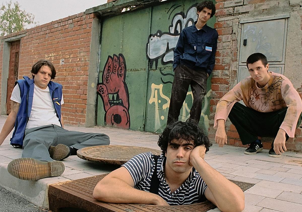 Los integrantes de la banda Carolina Durante.