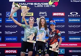 Olivia Onesti se sube al podio en el 'short track' sub'23 de Les Gets