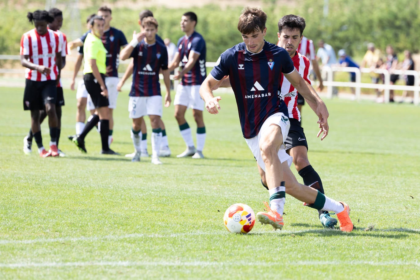 Las imágenes del encuentro UDL-Eibar B