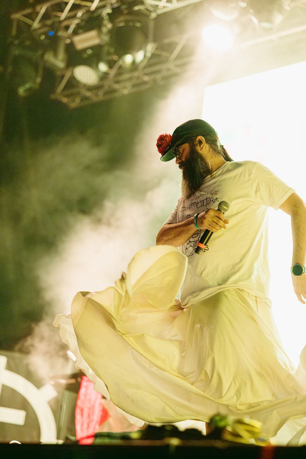 Manuel Chaparro, cantante de Califato ¾.