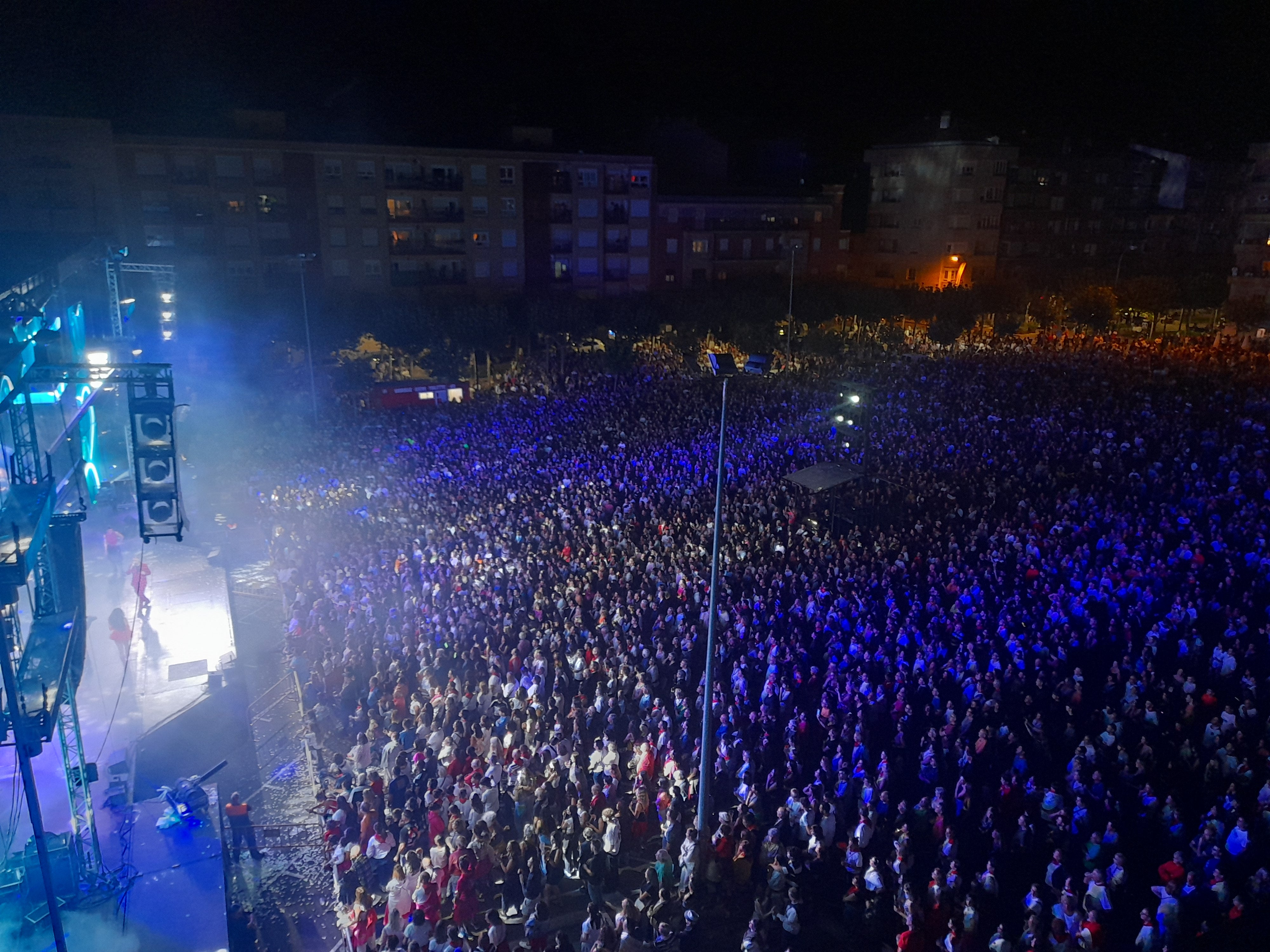 La orquesta Panorama reúne en Calahorra a 10.000 personas
