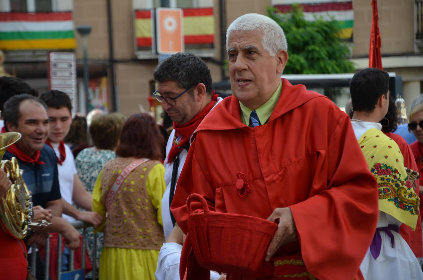 Calahorra despide las fiestas con una procesión a sus patronos