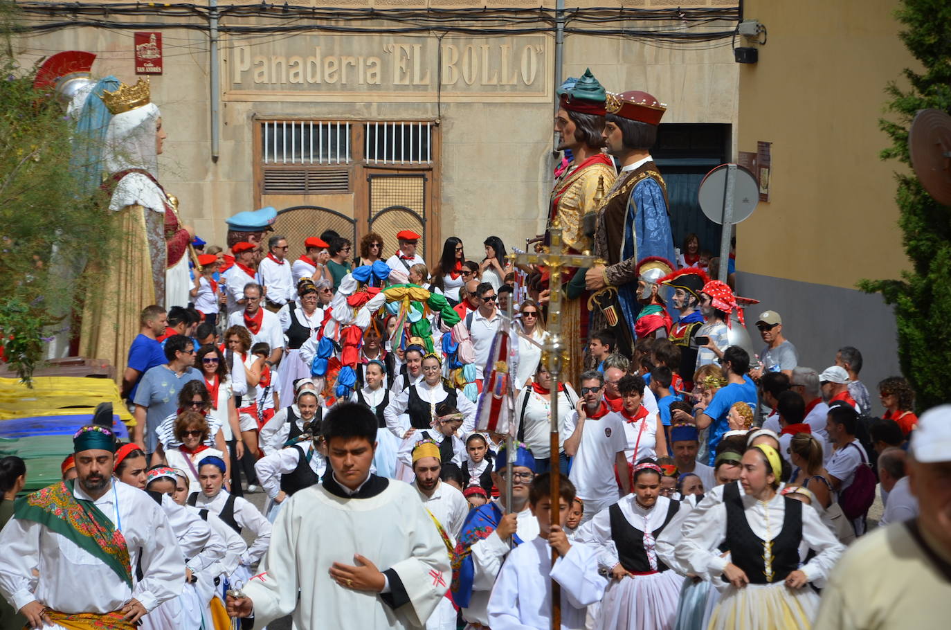 Calahorra despide las fiestas con una procesión a sus patronos