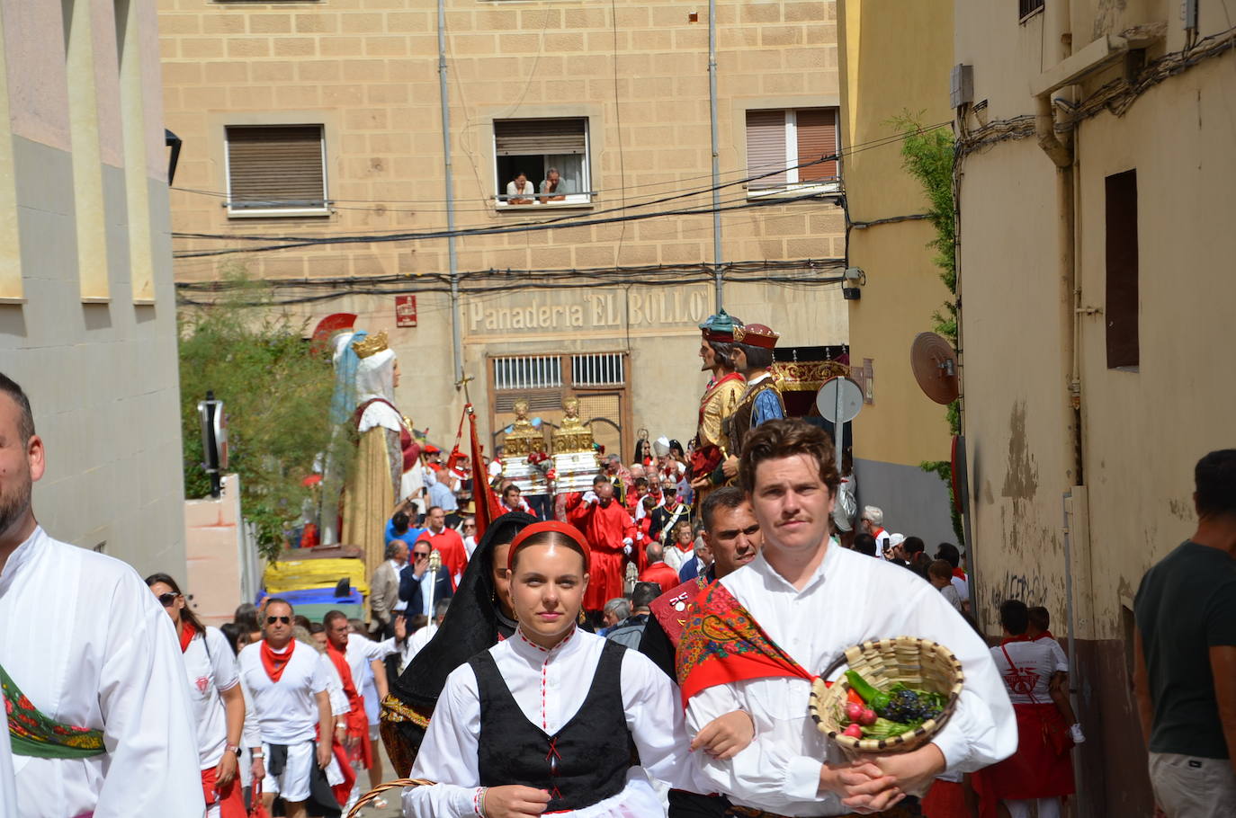 Calahorra despide las fiestas con una procesión a sus patronos