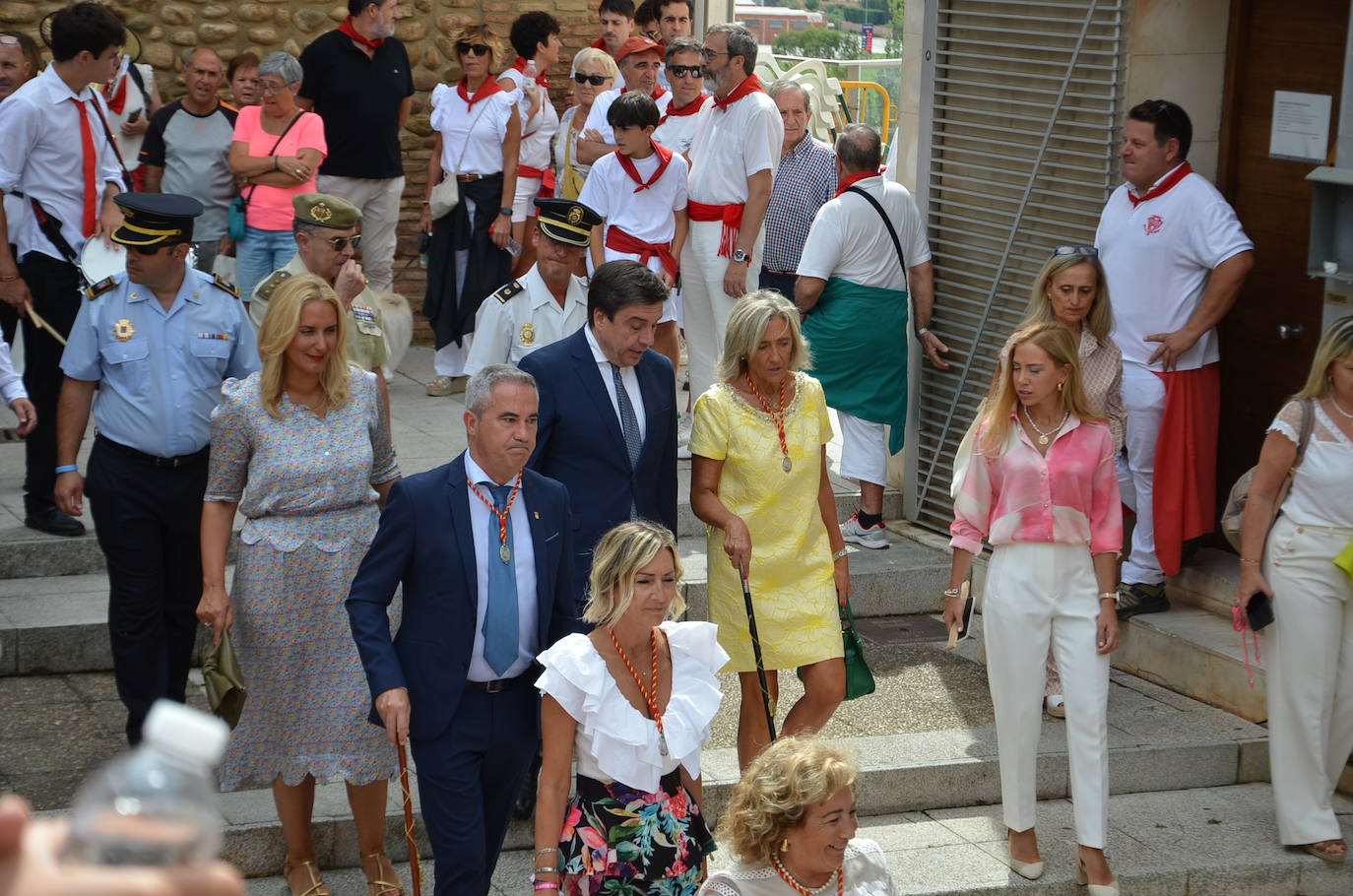 Calahorra despide las fiestas con una procesión a sus patronos