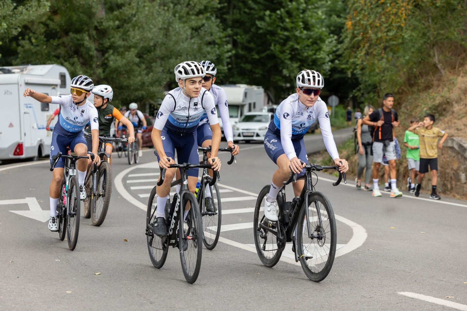 Así se ha vivido La Vuelta en Ezcaray