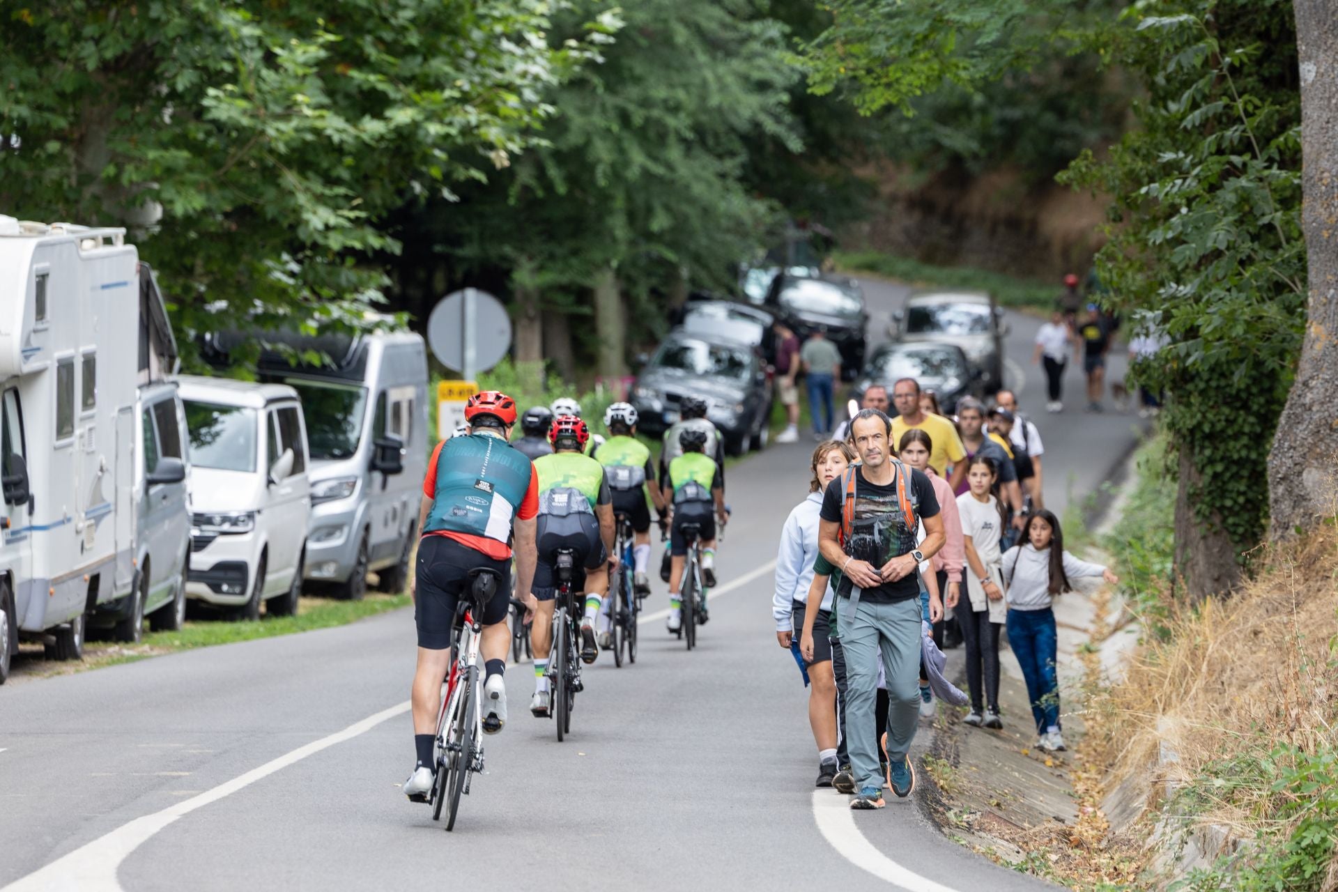 Así se ha vivido La Vuelta en Ezcaray