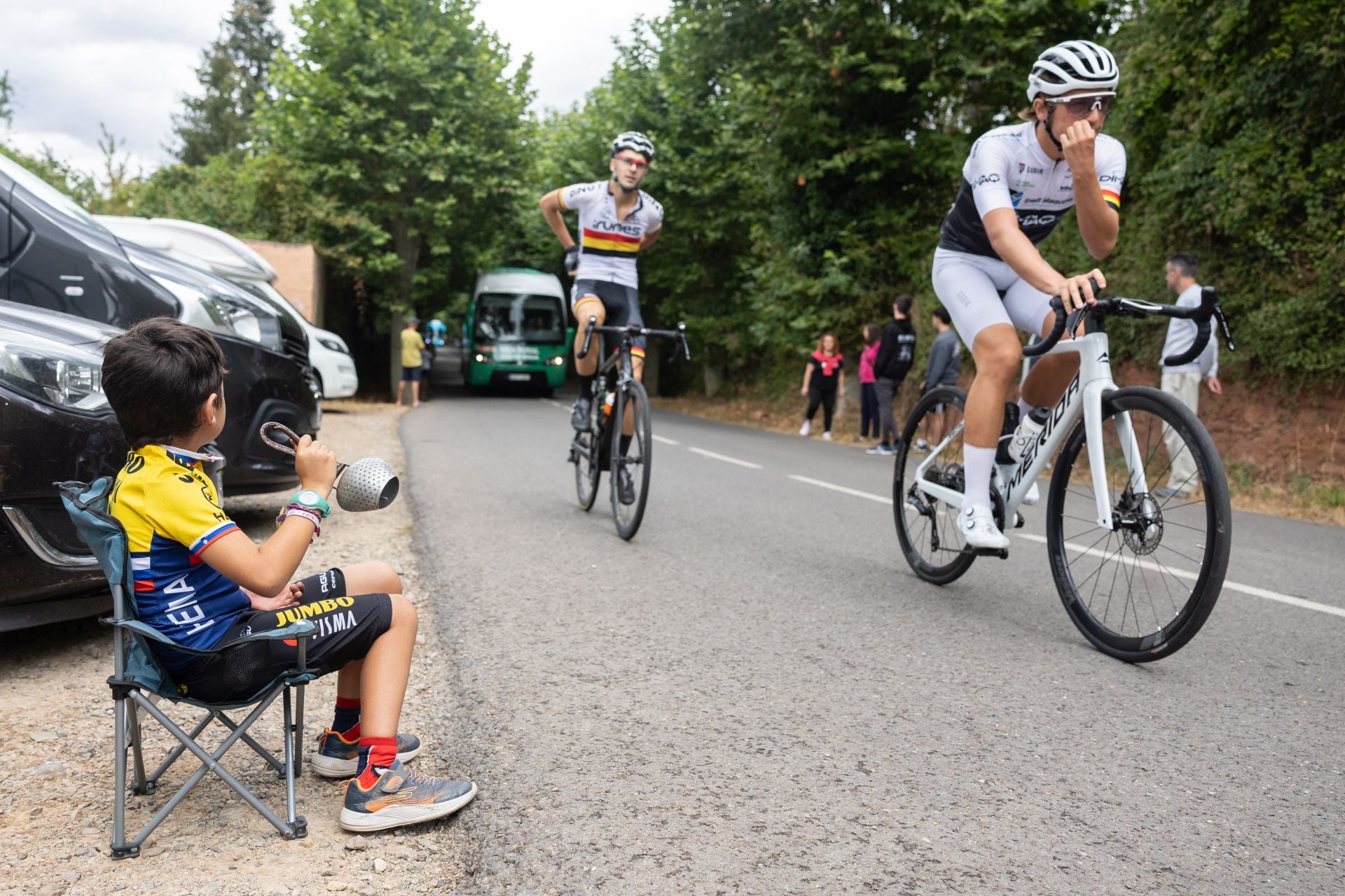 Así se ha vivido La Vuelta en Ezcaray