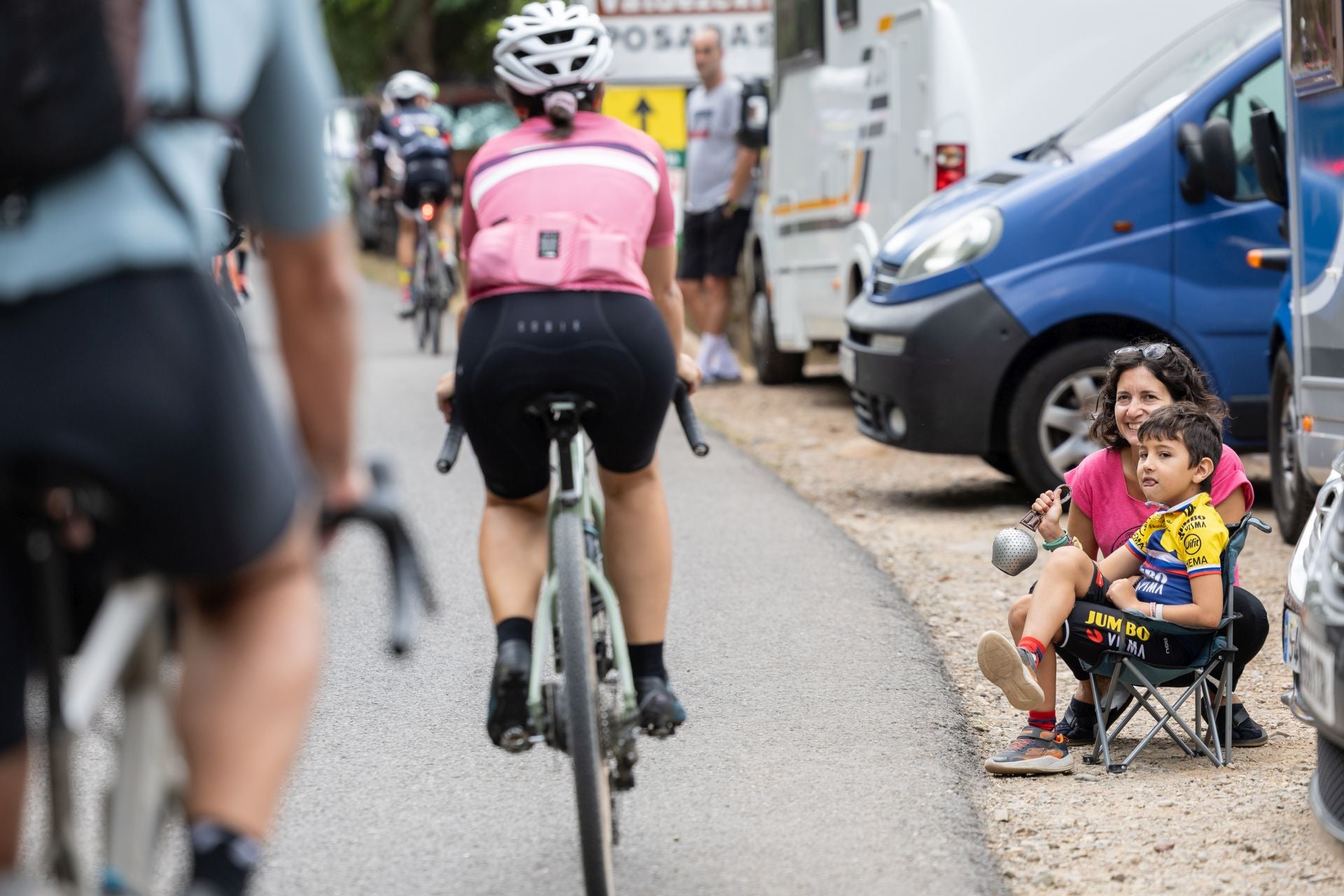 Así se ha vivido La Vuelta en Ezcaray