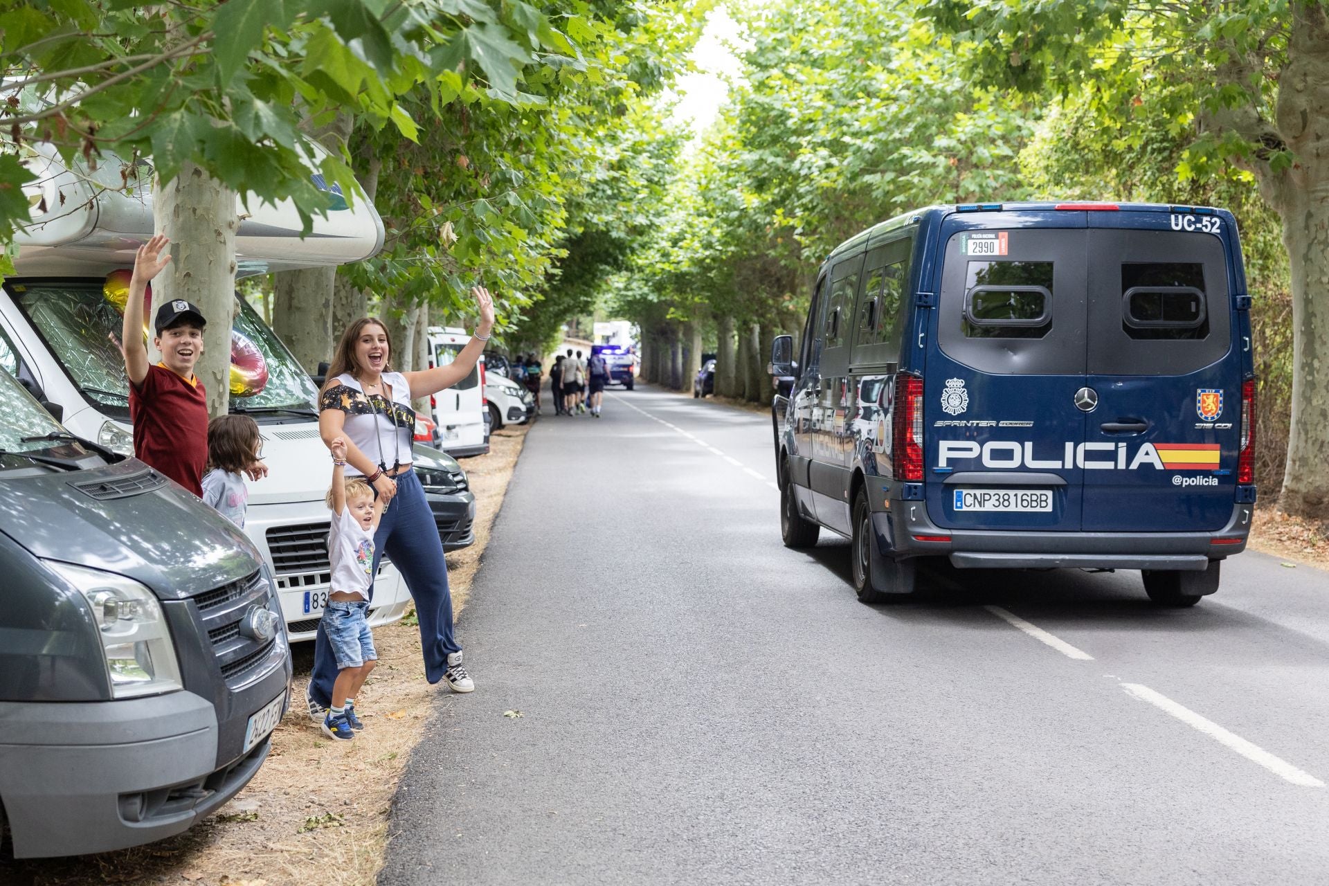 Así se ha vivido La Vuelta en Ezcaray