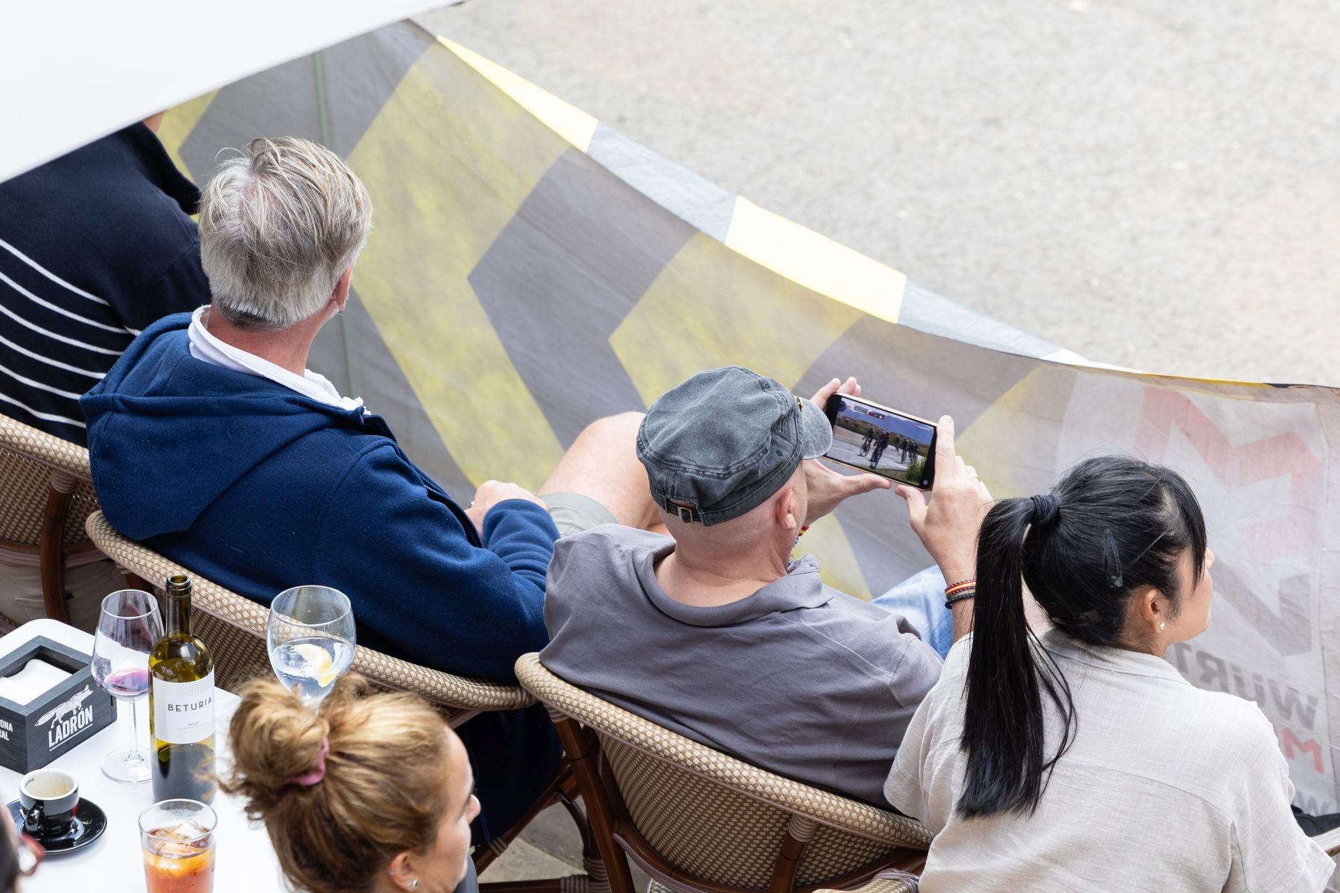 Así se ha vivido La Vuelta en Ezcaray