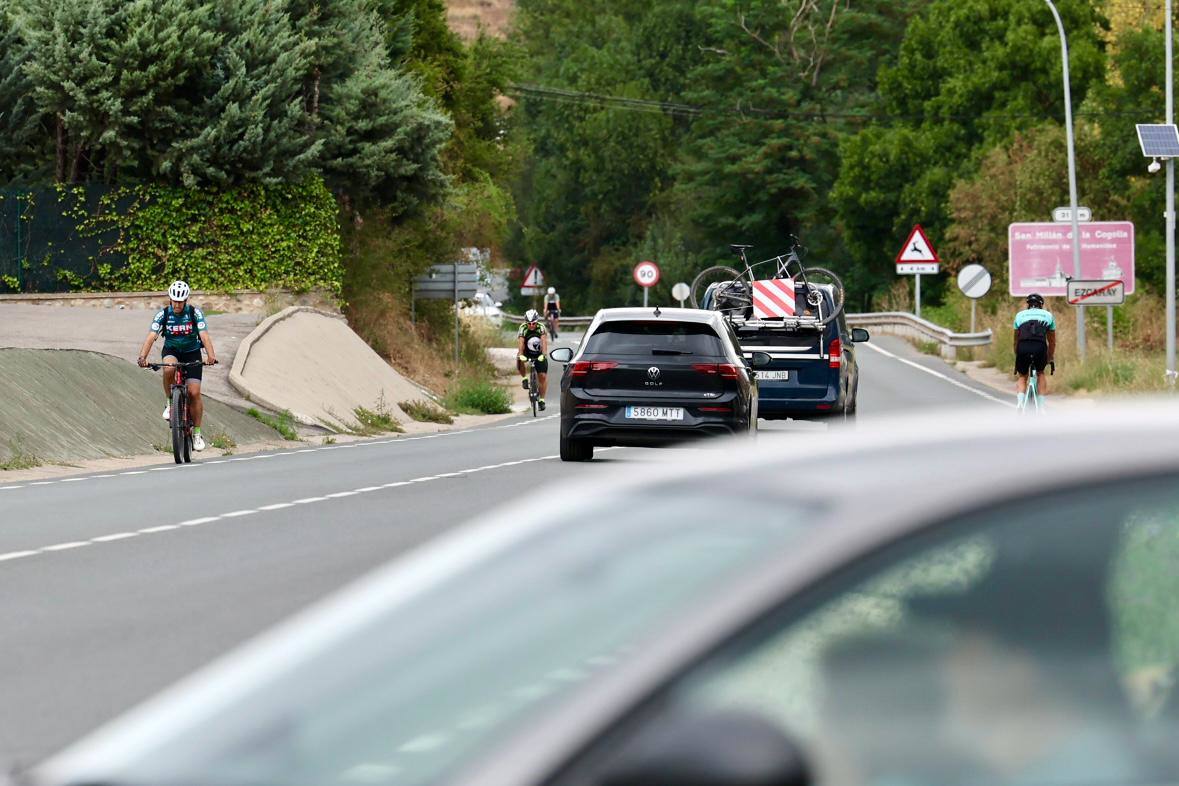 Las imágenes del ambiente festivo por La Vuelta en Ezcaray