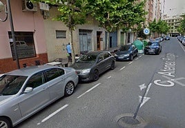 Calle Ateneo Riojano de Logroño.