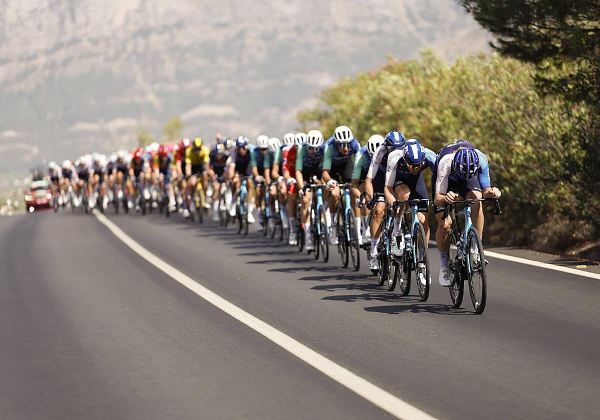 El pelotón, este sábado.