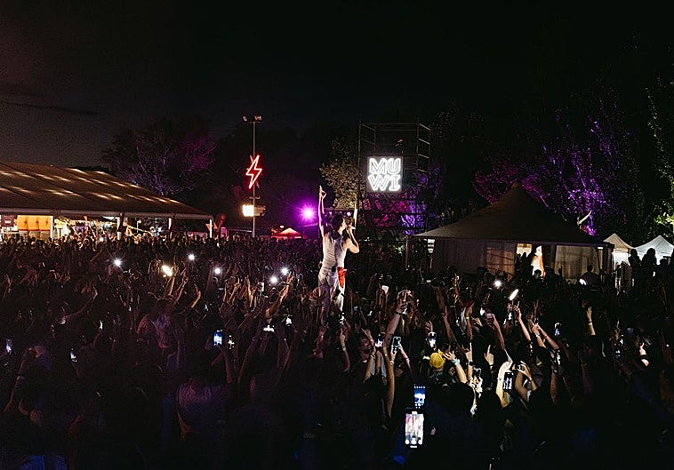 Concierto de Zetak en la tarde-noche del pasado sábado en el MUWI.