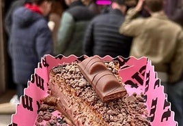 Tarta de queso de la tienda Melt.