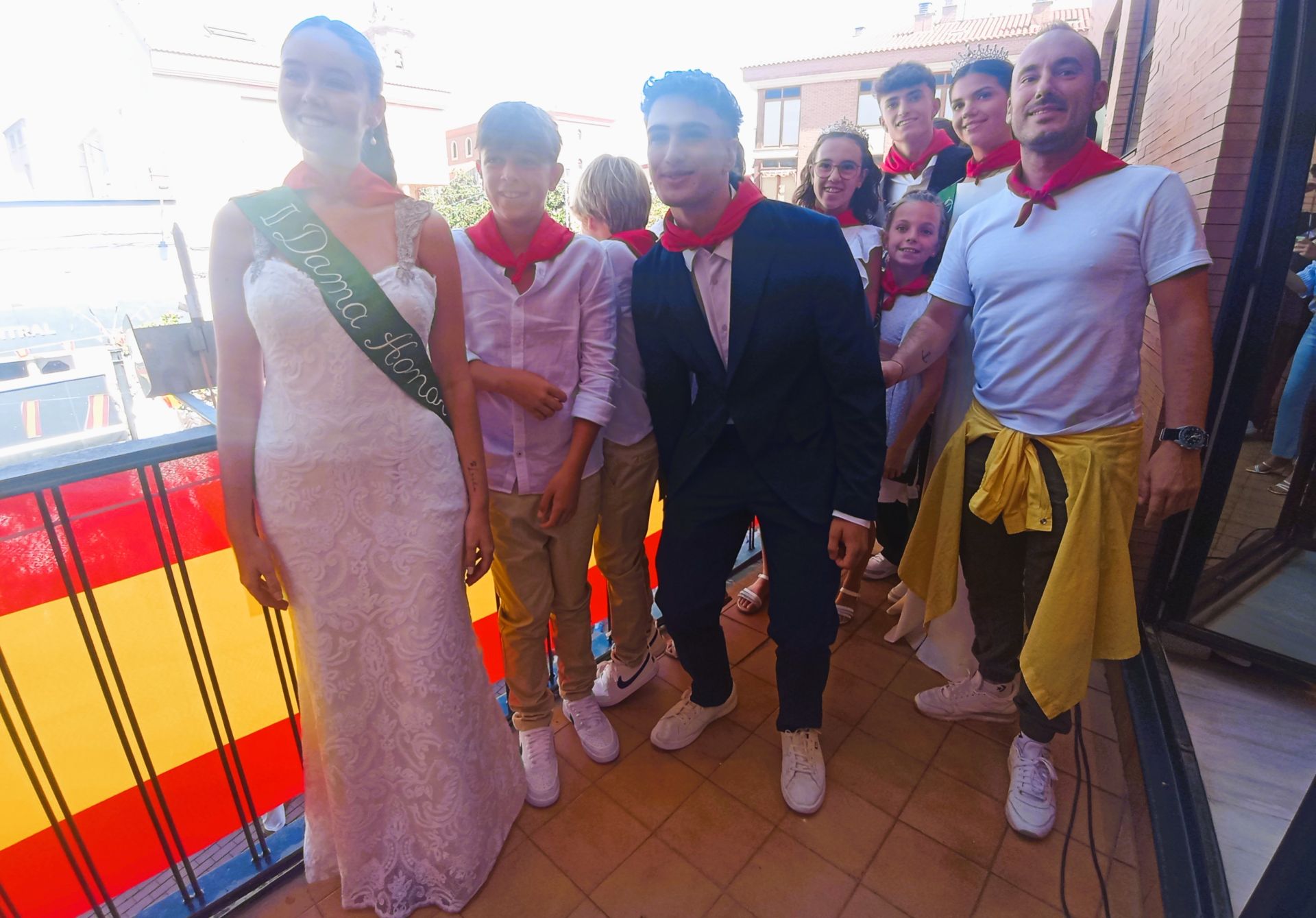 Las imágenes del chupinazo de Pradejón