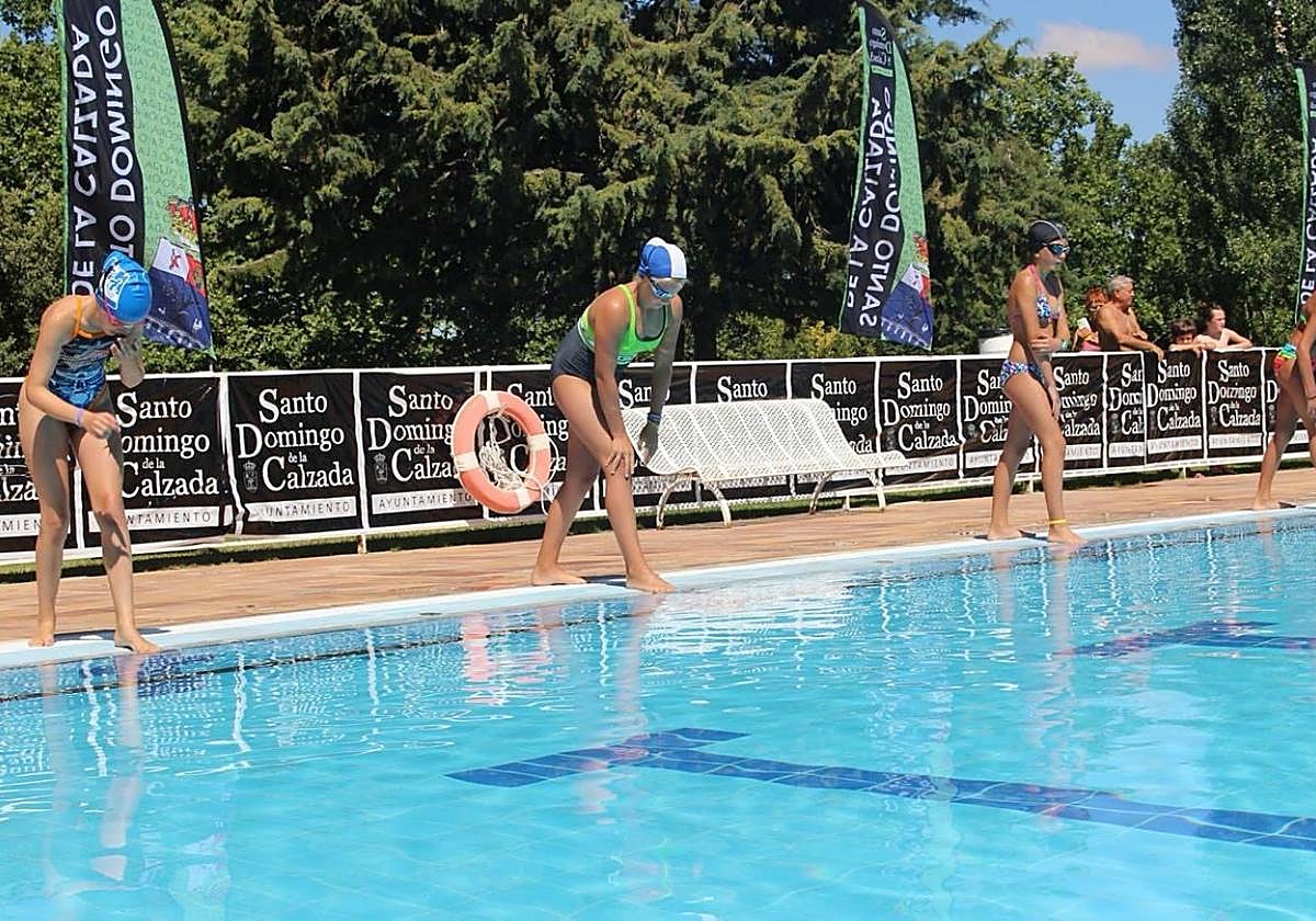 Torneo de natación en Santo Domingo celebrado años atrás.