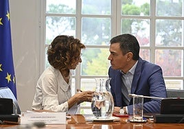 Montero y Sánchez, en una imagen de archivo.