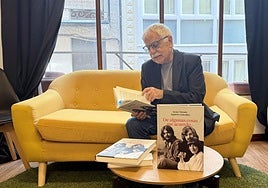 Jesús Vicente, en la presentación de su libro 'De algunas cosas me acuerdo'.