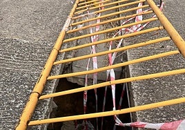 Un peligro sin resolver en las bodegas de Alberite, hoy en La Guindilla.