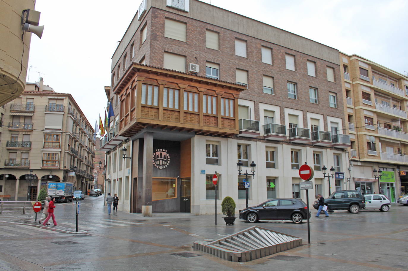 Exterior del Ayuntamiento de Arnedo.