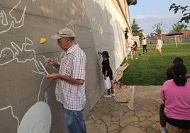 Mural de San Vicente.