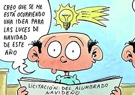 Las luces de Navidad, según Tris