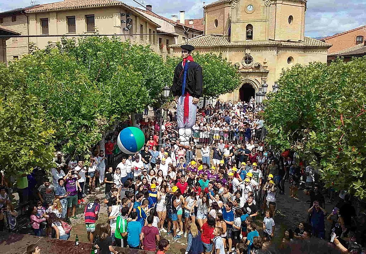Cripán y Elciego bajan a la Montorta y al Barrihuelo, respectivamente, en sus fiestas