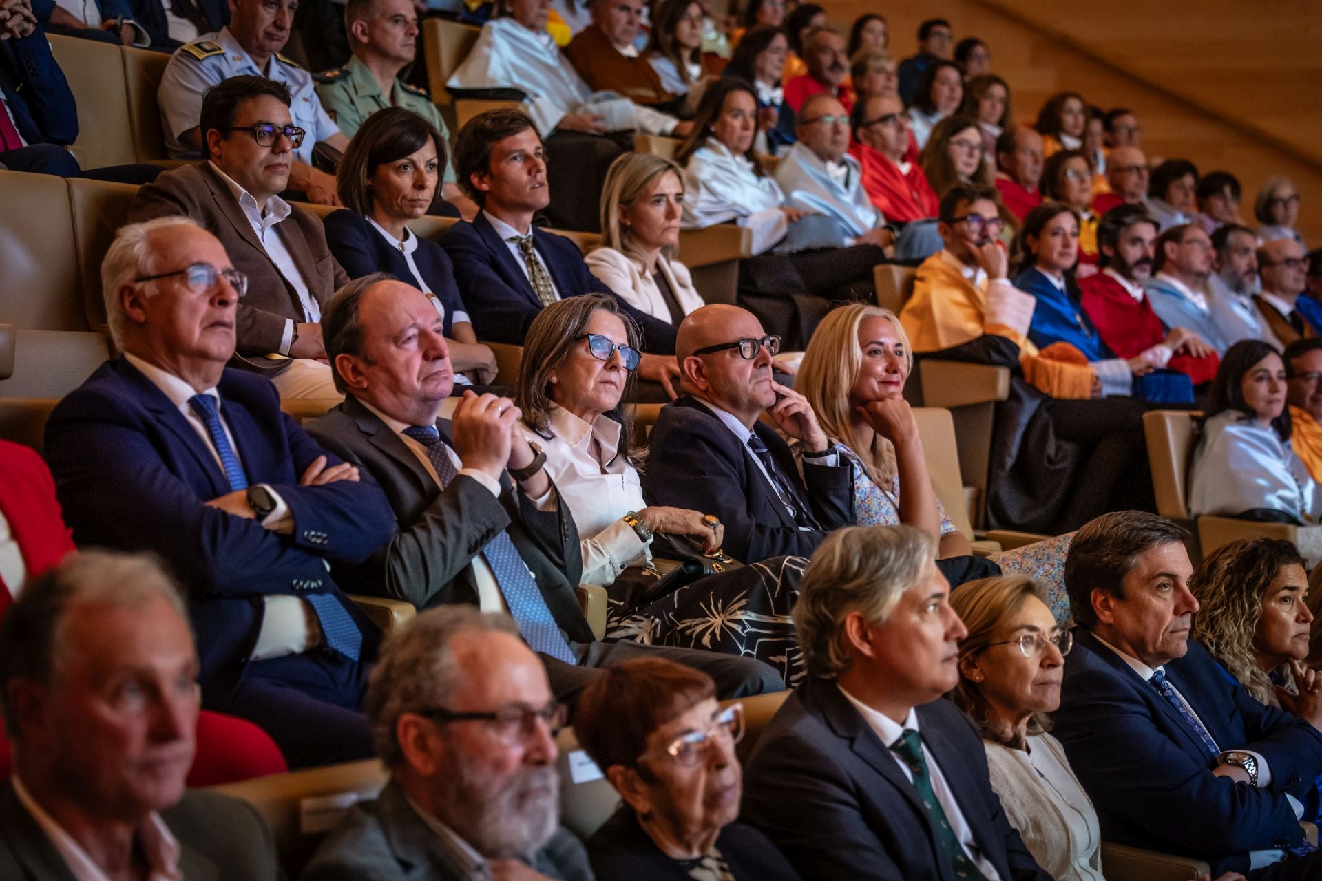 Las imágenes de la apertura del curso académico de la UR