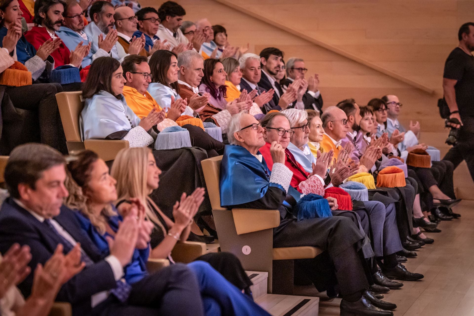 Las imágenes de la apertura del curso académico de la UR