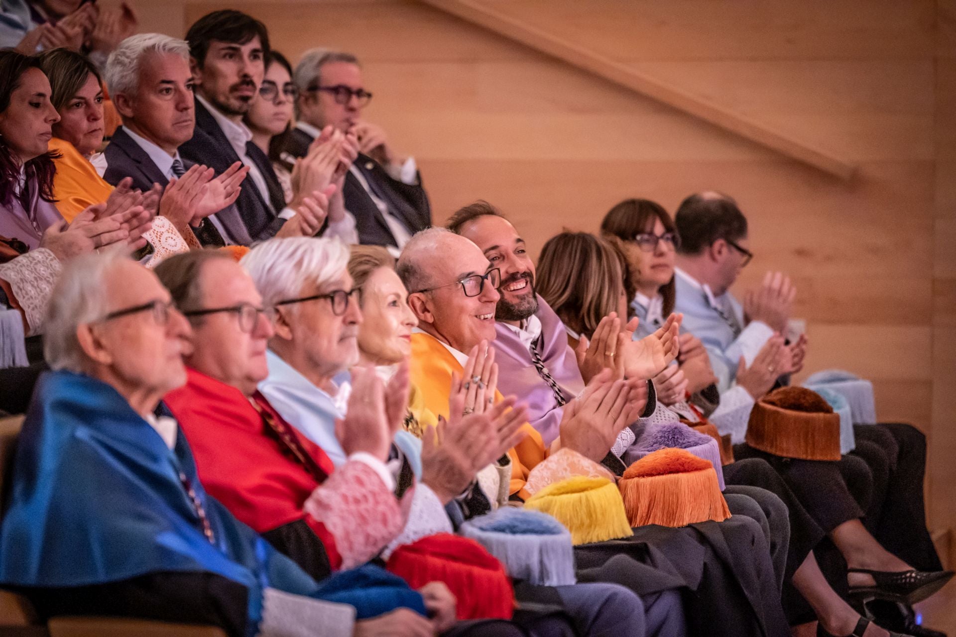 Las imágenes de la apertura del curso académico de la UR
