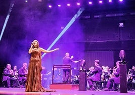 Mª José Garrido, en la gala del festival ¡Cort...en! el pasado año.