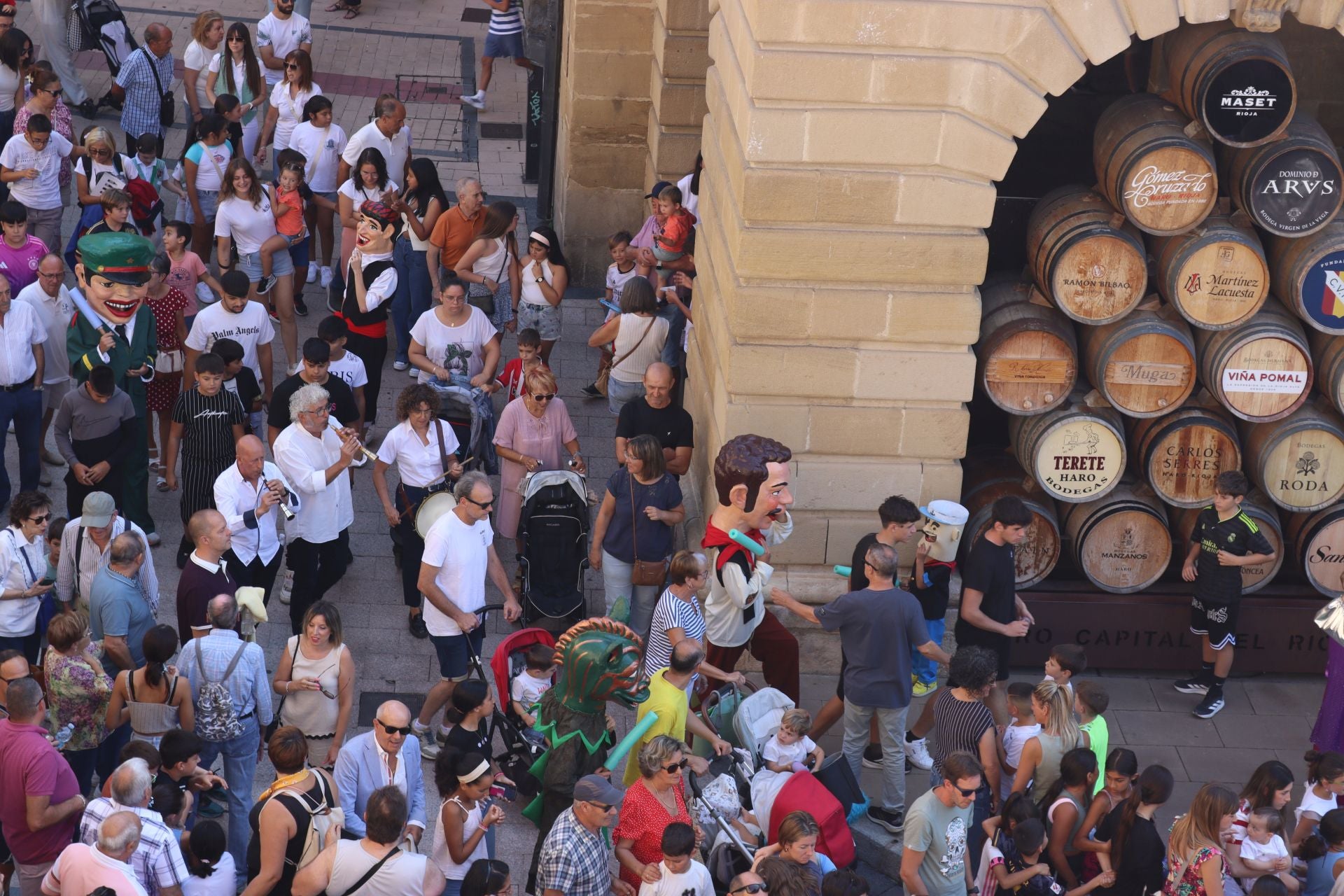 Las imágenes del cohete de Haro