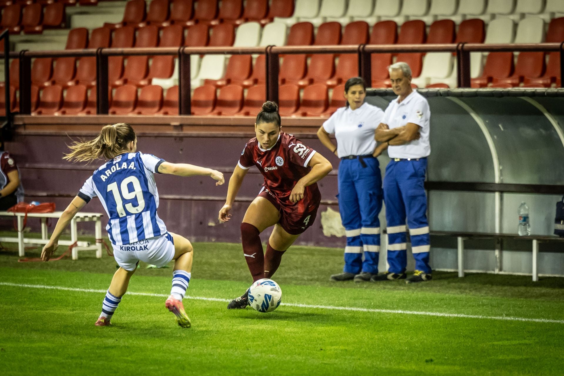 El partido entre el DUX Logroño y la Real Sociedad