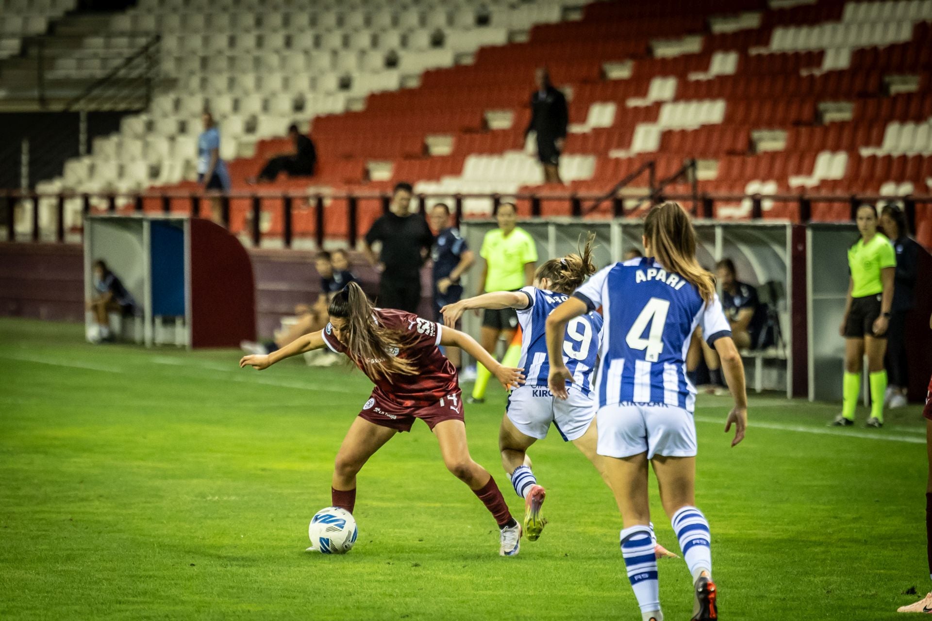 El partido entre el DUX Logroño y la Real Sociedad