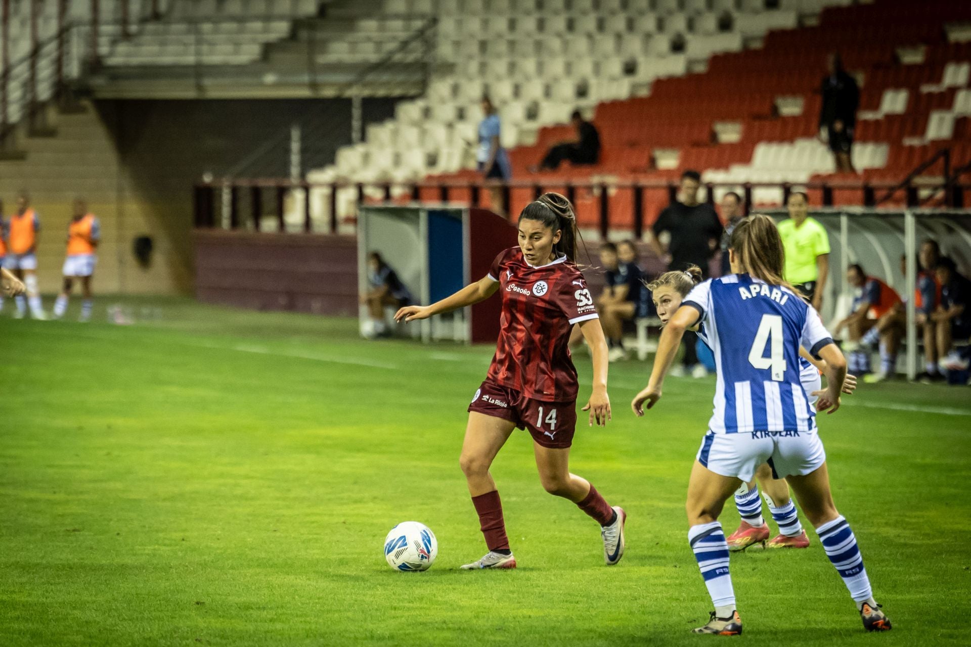 El partido entre el DUX Logroño y la Real Sociedad